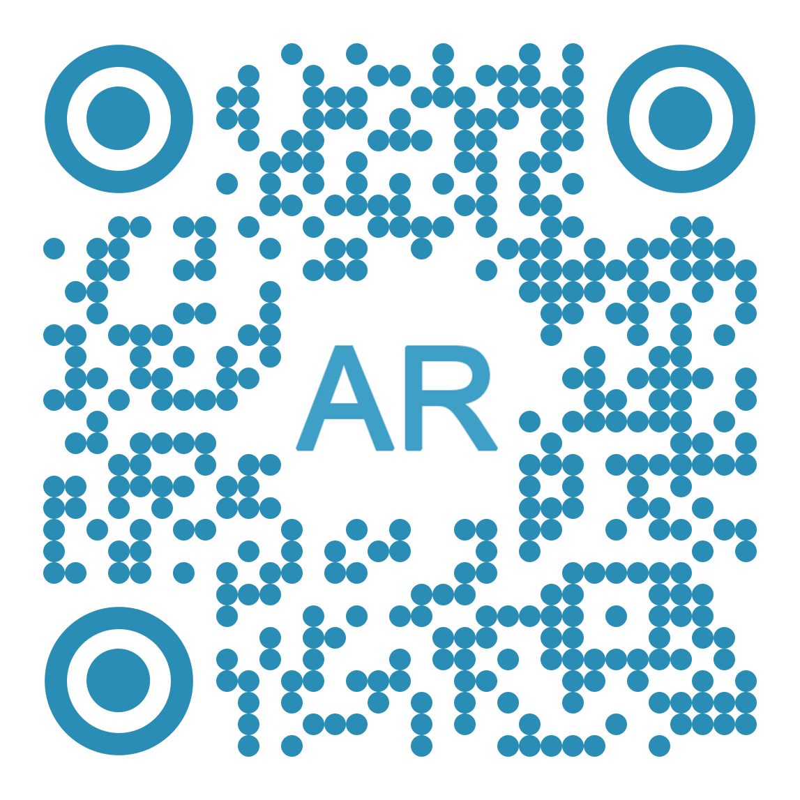 QR code that directly leads to the shop